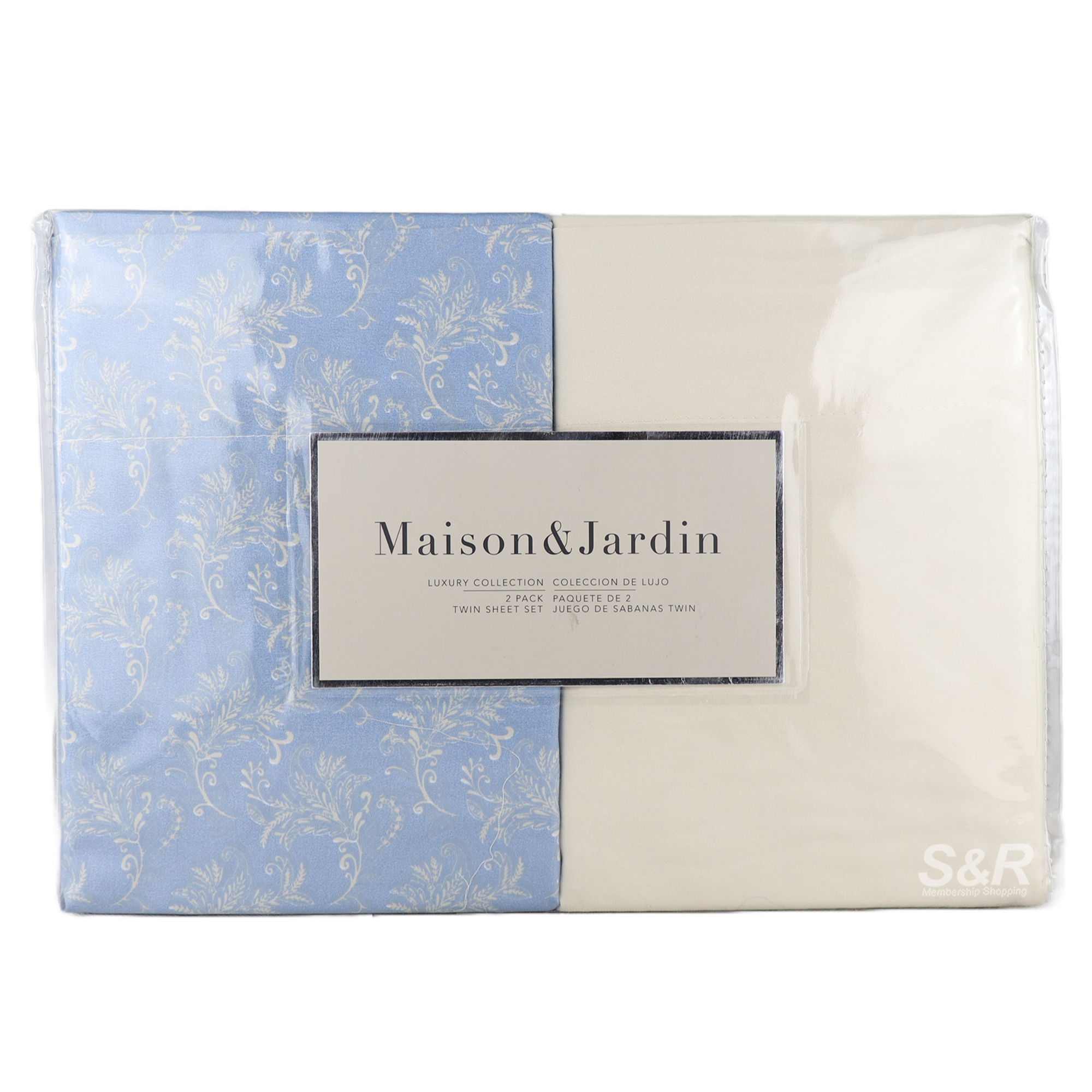 Maison & Jardin Luxury Collection Twin Sheet Set 2pcs